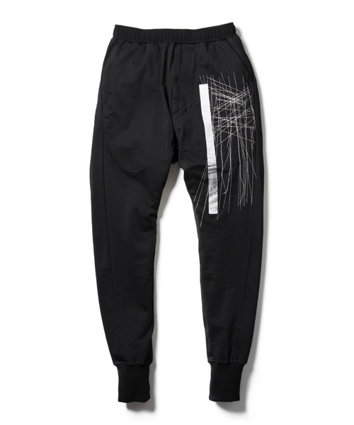 JULIUS/ユリウス/エンブロイダリースウェットトラックパンツ/827PAM12  