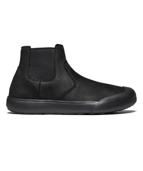 ￼KEEN chelseaブーツ ウィメンズ エレナ チェルシー WP 防水ブーツ | Bison/Black