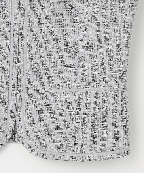 ANY SIS（エニィスィス） ジャケット ノーカラージャケット ミニライト