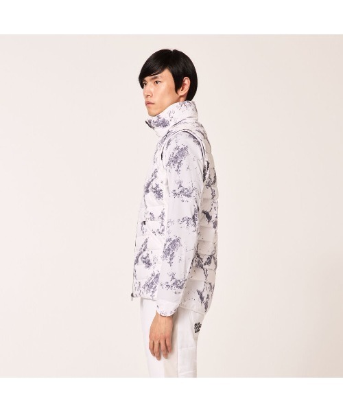 半額以下　新品　オークリー スカル ダウンベスト Lサイズ　ゴルフ OAKLEY ベスト ジレ オークリー SKULL TRANSFORM DOWN VEST 3.0
