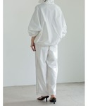 パンツ 「低身長サイズ有」ナイロンコードデザイ...の詳細画像2