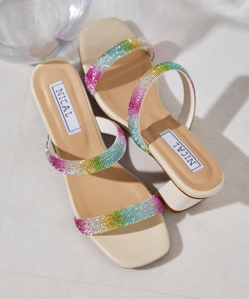 【ALDO】輝くラインストーン☆Ormeley☆スライドサンダル ALDO】輝くラインストーン☆Ormeley☆スライドサンダル (ALDO