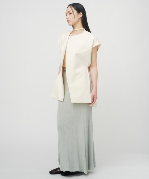 THINGS THAT MATTER ベスト ジレ POWDER TWILL BELTED GILET