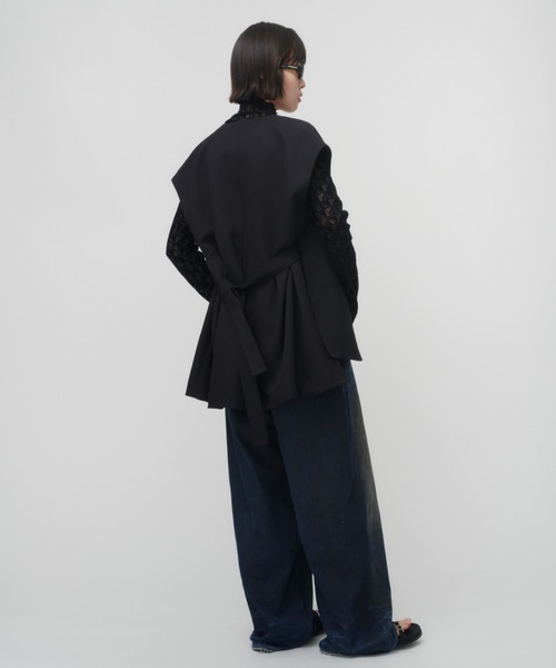 THINGS THAT MATTER ベスト ジレ POWDER TWILL BELTED GILET