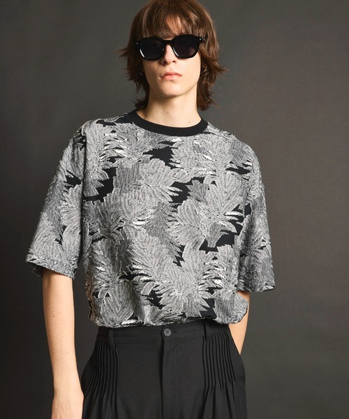 MAISON SPECIAL（メゾンスペシャル） tシャツ 「UNISEX」Leaf Back Cut