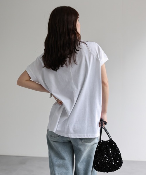 ap retro tシャツ 半袖 「USAコットン」高見え上質 / モックネック