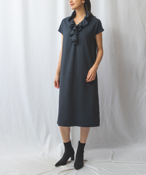NARACAMICIE ワンピース 「NARACAMICIE」フリルワンピース
