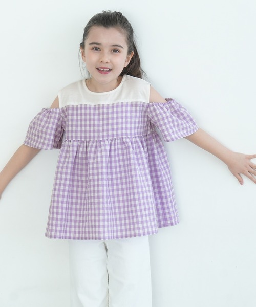 kokokids 25ss check blouse 韓国子供服 kokokids 25ss check blouse 韓国子供服