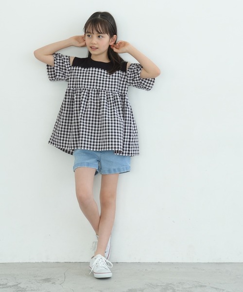kokokids 25ss check blouse 韓国子供服 kokokids 25ss check blouse 韓国子供服 kokokids 25ss check blouse