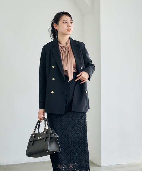 ブラウス シャツ ねじりボウタイフレンチスリーブブラウス レディース 12Twelve Agenda ブラウス シャツ ねじりボウタイフレンチ