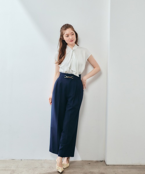 12Twelve Agenda（トゥエルブ アジェンダ） ブラウス シャツ ねじり 