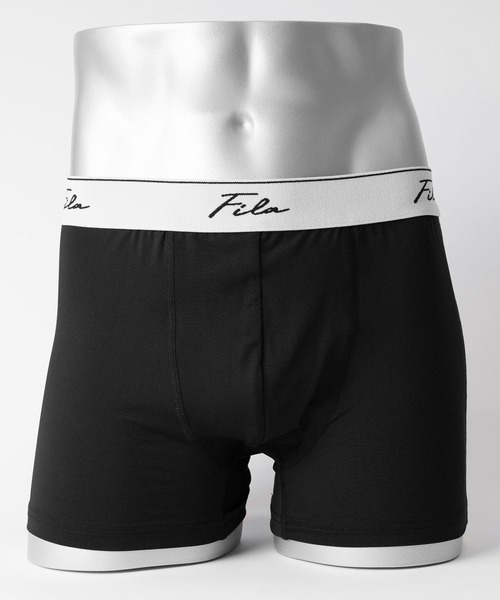 FILA ボクサーパンツ フィラ 筆記体 ブランド ロゴ ウエスト