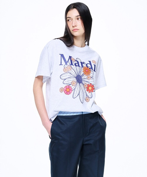 ★MARDI MERCREDI★TSHIRT FLOWERMARDI BLOSSOM★大人気★ TSHIRT FLOWERMARDI BLOSSOM（Tシャツ/カットソー）｜Mardi