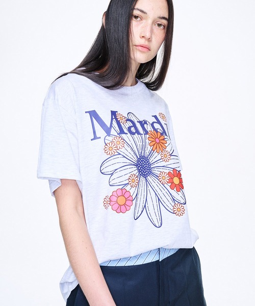 さらに100円引き◆Mardi Mercredi◆TSHIRT FLOWERMARDI BLOSSOM Mardi Mercredi tシャツ TSHIRT FLOWERMARDI BLOSSOM レディース