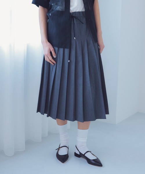 DRESSLAVE（ドレスレイブ） スカート school pleats low waist skirt
