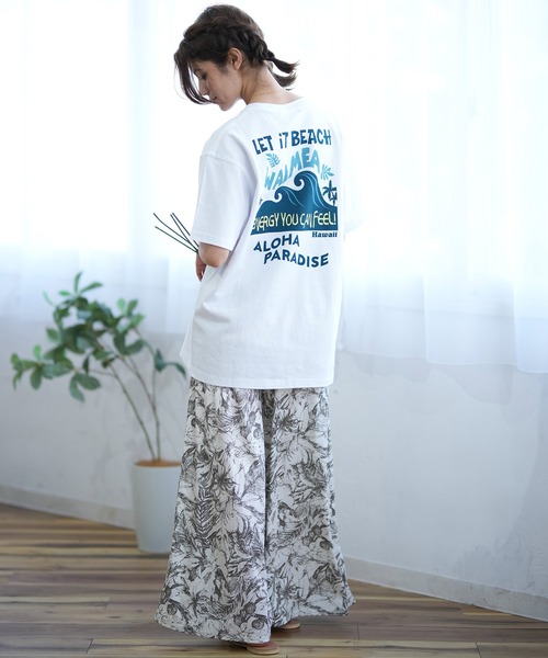 ムラサキスポーツ tシャツ ALOHA PEOPLE/アロハピープル 半袖 T