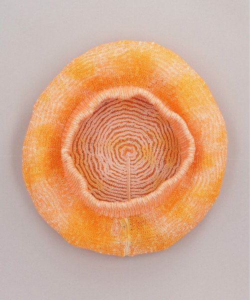 CA4LA TINT BERET オレンジ タグ付き新品未使用 CA4LA（カシラ） 帽子 ベレー帽 メンズ CF COTTON HEATHER TONE BERET