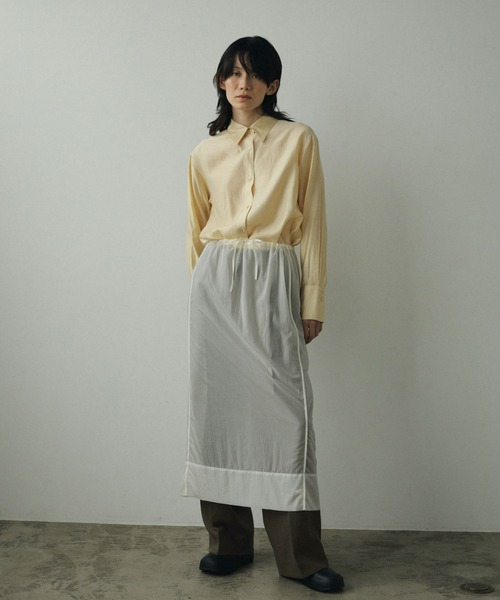 anuke（アンヌーク） スカート Layered Sheer Skirt : ZOZOTOWN Yahoo