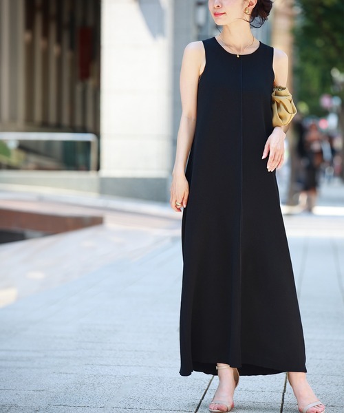 ワンピース カワイイの個性服を魅せる シンプルワンピース_2