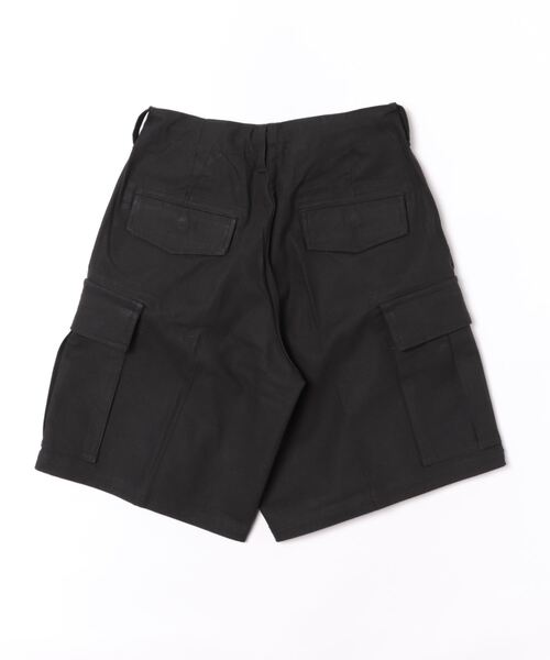 HOUSTON カーゴショートパンツ ブラック Sサイズ ヒューストン HOUSTON ビッグカーゴショートパンツ （BK