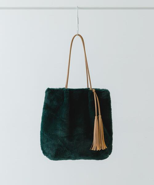 RODE SKO（ロデスコ） トートバッグ タッセル付フラッフィトートバッグ