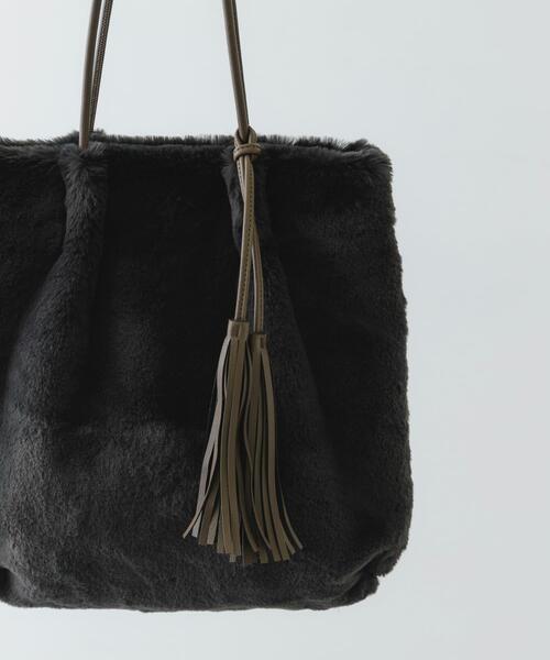 RODE SKO（ロデスコ） トートバッグ タッセル付フラッフィトートバッグ