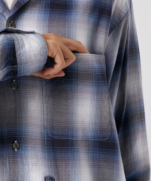 Bowwow（バウワウ） シャツ 「Bowwow/バウワウ」RAYON CHECK SHIRTS