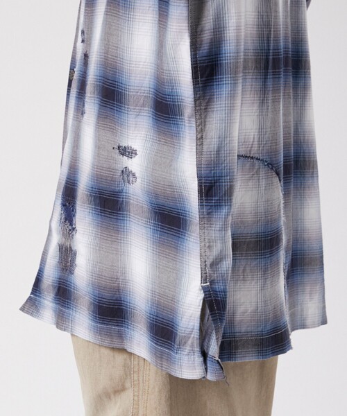 Bowwow（バウワウ） シャツ 「Bowwow/バウワウ」RAYON CHECK SHIRTS