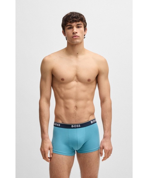 BOSS（HUGO BOSS） ボクサーパンツ 3パック ロゴウエストバンド