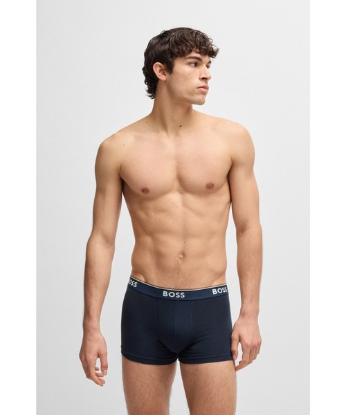 BOSS（HUGO BOSS） ボクサーパンツ 3パック ロゴウエストバンド