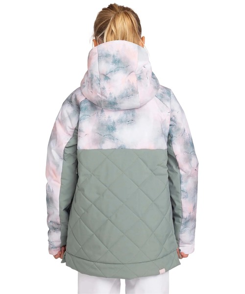 ROXY フラワープリント アノラック M 新品 ROXY ロキシー 2022-2023 SNOW SHELTER JK 10K 【TAILORED FIT