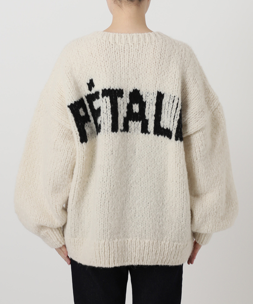 スローブイエナSLOBE IENA +81BRANCAペルーニット スローブイエナ+81BRANCA/ハチイチブランカ ペルーニット