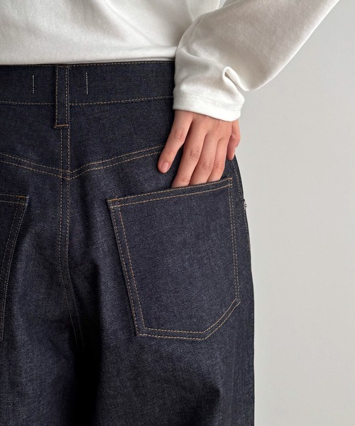 CANAL JEAN ジーンズ デニム デニムパンツ ワイドレッグデニム