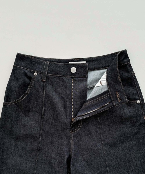 DT♪ LACUNA ワイドレッグデニムジーンズ 関税込 CANAL JEAN ジーンズ デニム デニムパンツ ワイドレッグデニム