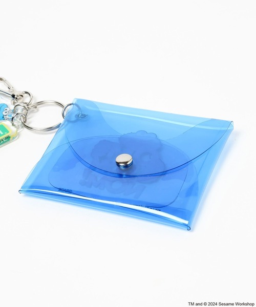 Me%（ミィパーセント） ポーチ 「セサミストリート」チャーム付き