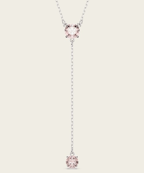 SWAROVSKI ネックレス 「公式」「スワロフスキー」Attract Y字型