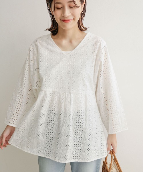 URBAN RESEARCH DOORS 「URBAN DOORS」 7分袖チュニック 1 オフ