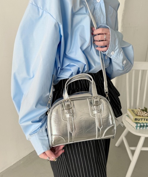 SOLLON.（ソルロン） ボストンバッグ ダブルベルトミニボストンバッグ