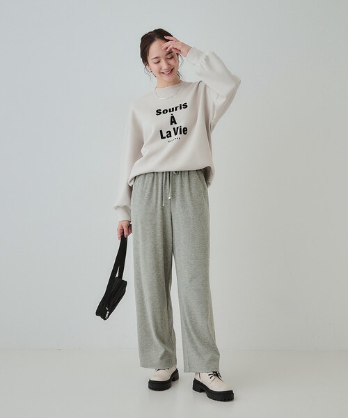 SHOO・LA・RUE（シューラルー） パンツ 「あったか」やわらかい風合い