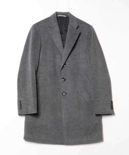 D'URBAN チェック柄 ロングコート 楽天市場】D'URBAN【ダーバン】日本製ステンカラーコートチェック