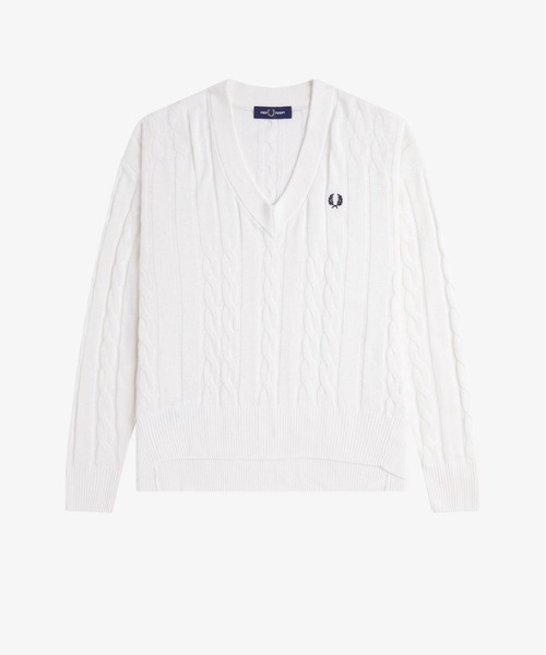 FRED PERRY（フレッドペリー） ニット セーター Cable Knit Jumper