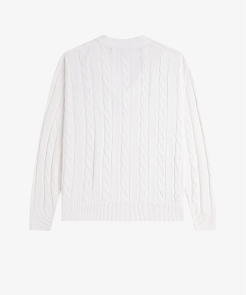 ニット+セーター FRED PERRY - FRED PERRY 別注】FRED PERRY / フラッフィー クルーネックニット（ニット