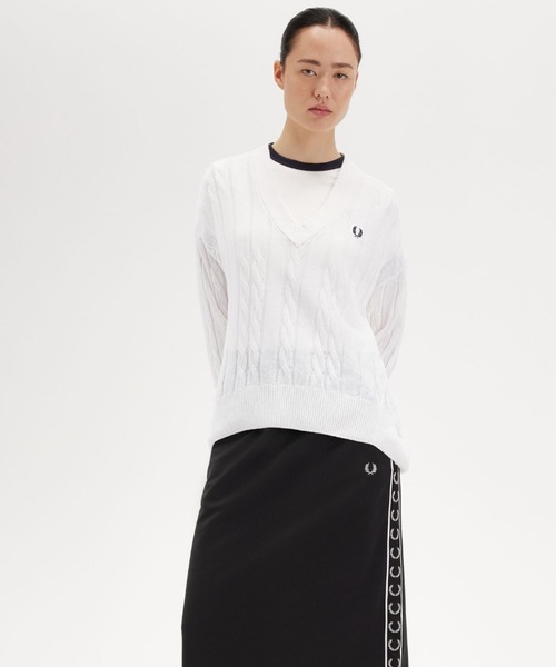 FRED PERRY（フレッドペリー） ニット セーター Cable Knit Jumper