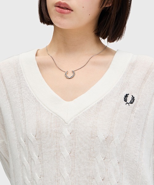 FRED PERRY（フレッドペリー） ニット セーター Cable Knit Jumper