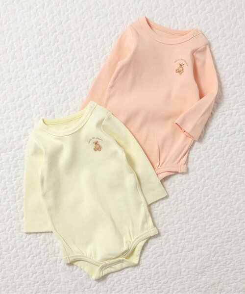 apres les cours（アプレレクール） ベビー服 ロンパース くま刺繍