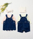 ベビー服 ロンパース くま刺繍ボディースーツの詳細画像4