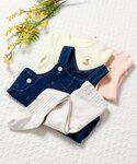 ベビー服 ロンパース くま刺繍ボディースーツの詳細画像5