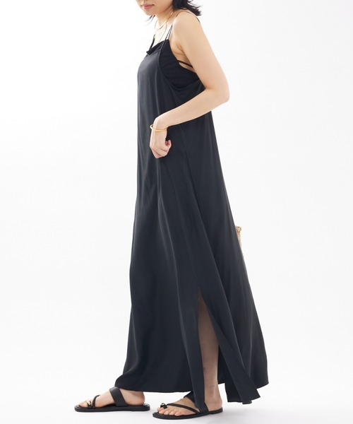 Rouge Vif キャミワンピース ドレス Rouge vif ワンピース 撥水キャミワンピース : ZOZOTOWN Yahoo