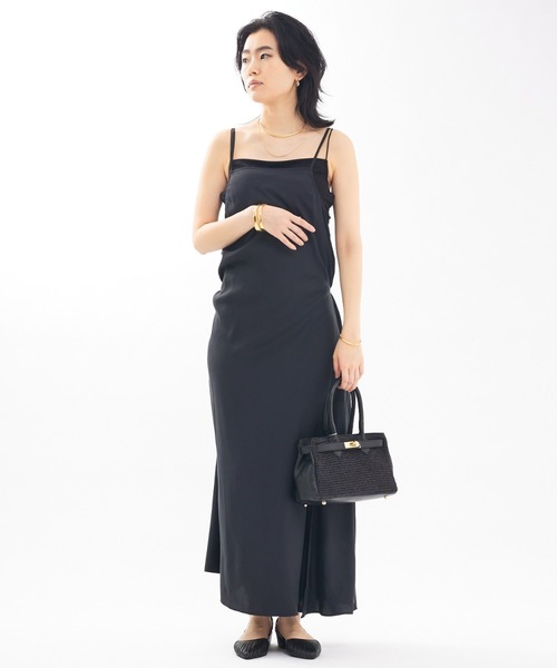 Rouge Vif キャミワンピース ドレス Rouge vif ワンピース 撥水キャミワンピース : ZOZOTOWN Yahoo