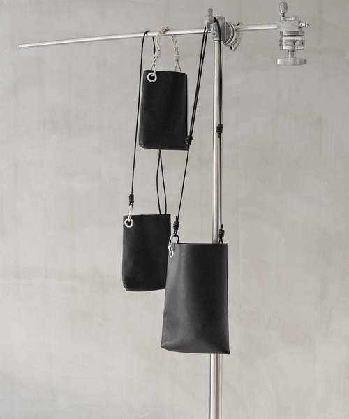 SENTI（センティ） ショルダーバッグ SHRINK LEATHER MINI SHOULDER